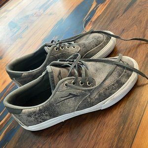 Gray Canvas Sneakers